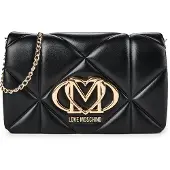 Love Moschino Crossbody-laukku 24 cm Musta