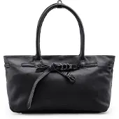 Fredsbruder Belted With Love Käsilaukku Nahka 43 cm Musta