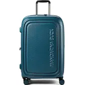 Mandarina Duck Logoduck + 4-pyöräinen vetolaukku M 69 cm Petrooli