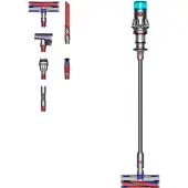 Dyson V12 Origin, 2-in-1-varsi-imuri, Pussiton, Nikkeli, Kuiva, HEPA, Sykloninen (492711-01)