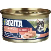 Bozita 12x85g Mousse Postbiotics poro kissan märkäruoka