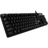 Logitech G512 Carbon Lightsync -pelinäppäimistö, GX Brown -kytkimet