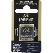 Taidepiste Rembrandt akvarelli 708 Paynes Grey - 1/2 nappi