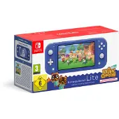 Nintendo Switch Lite - Animal Crossing New Horisons Bundle - Blue (Switch)