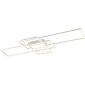 TRIO Irvine LED kattovalaisin 3000-6500K 60W 105cm mattavalkoinen