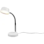 TRIO Kiko pöytävalaisin, 500 lm, 3000 K, LED 4,5 W, valkoinen