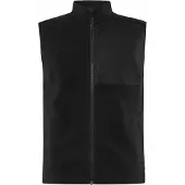 Craft Men's Adv Explore Pile Fleece Vest Black Vuorettomat liivit M