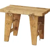 EcoFurn Ecobench 60 cm Koivu öljytty vaaleanruskea