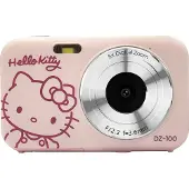 Yashica x Hello Kitty Edition DZ-100 digikamera, vaaleanpunainen