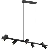 TRIO Marley riippuvalaisin 115cm 6xGU10 mattamusta
