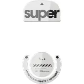 Pulsar Superglide Glass -hiiriluistimet Logitech G Pro X Superlightille (Type-S White) - Ultra Smooth Glide kiillotettu pyre reuna, yhteensopiva G Pro Sup