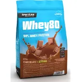 Sportlife Whey80 Chocolate+Stevia 600 g heraproteiinijauhe