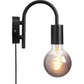 Nordlux Paco/Wall - Black - Ø4.2X17.5X16CM