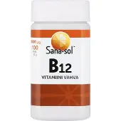 Sana-Sol Vahva B12-vitamiini 100 tabl. ravintolisä
