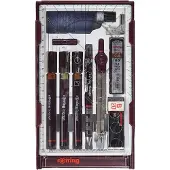 Rotring Isograph Master Set 0,1 / 0,3 / 0,5 -kynäsetti