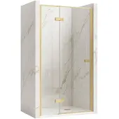 REA Suihku ovi Atlas 120 Brush Gold