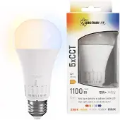 Valoasema E27 LED-lamppu 10 W 230 V 5CCT vaihdettava värisävy