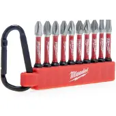 Milwaukee Shockwave Impact Duty 4932492939 -päänsuojauspakkaus, jossa on karabiini (10 kpl)