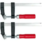 VOREL Puusepän puristimet - - 38200 - 200x50mm - 2 kpl - Erikoisrautamateriaalista valmistetut leuat