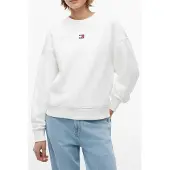 Tommy Hilfiger Collegepaita beige / tummansininen / punainen