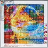 Centrum Diamond Painting 30*30cm. PLANET