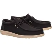 HeyDude for man. HD41894 Wally Classic brown shoes (45), Flat, Laces, Casual