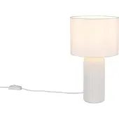 TRIO Blair pöytävalaisin 36 cm E27 mattavalkoinen