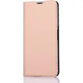 Wave BookCase -suojakotelo, Samsung Galaxy A22 5G, ruusukulta