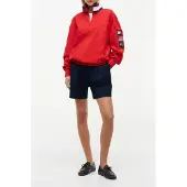 Tommy Hilfiger Us Sailgp Sailing Half Zip - Red - M