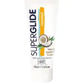 Hot Superglide voitelugeeli maustettu Coconut 75 ml