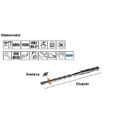Artpol SDS PLUS -PORA 22 x 800 mm