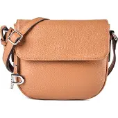 PICARD Pure Crossbody-laukku Nahka 19 cm Ruskea