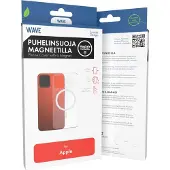 Wave MagSafe-yhteensopiva suojakuori, iPhone 14 Pro Max, läpinäkyvä