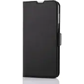 Wave Book Case -suojakotelo, Samsung Galaxy A14, musta