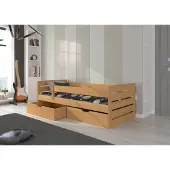 ADRK Furniture Bemmaö-lastensänky, 205 x 97 x 63 cm