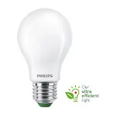 Philips Erittäin tehokas A-luokan LED-lamppu - - 60 W - E27-jalusta - Lämmin valkoinen 2700K - Hummettu - Lasi