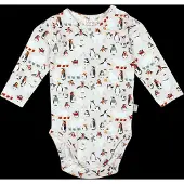 Maia Family Vintervänner Body - Grey - 62