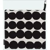 Marimekko - Räsymatto Patalappu 22x22 cm Valkoinen/Musta