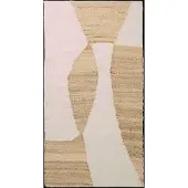 Broste Copenhagen Lumi Rug - Beige - L 140CM