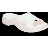 Crocs Cl Womens Cross Strap - White - 37/38