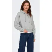 ONLY Collegepaita 'ONLSweat' meleerattu harmaa