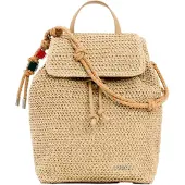 Desigual Back_Half Logo Raffia L - Beige - ONE SIZE