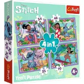 Trefl Lilo & Stitch Palapeli 4-in-1