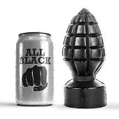 All Black Butt Plug 14 cm