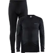 Craft Men's Core Dry Baselayer Set Black Kerrasto setit S