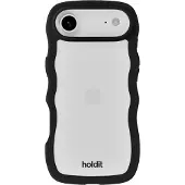 Holdit Phone Case Wavy Black/Transparent iPhone Air
