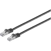 Microconnect Cat7 S/FTP RJ45 15m -verkkokaapeli, musta