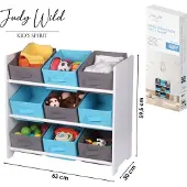 AC-DÉCO Judy Wild Happy lasten hylly säilytyskoreilla