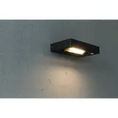 Heitronic Led ulkoseinävalaisin Cordoba, Musta, Alumiini, Moderni