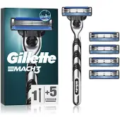 Gillette Mach3 - Partaveitsi + 5 päätä